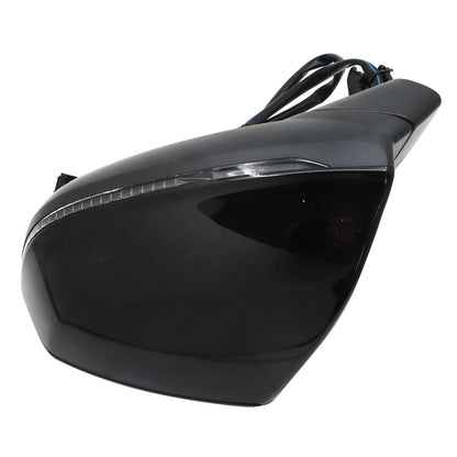 Driver Side Mirror for 2018-2024 Audi Q5 SQ5 Power Fold BSM Memory 15wires BLACK
