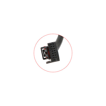 Driver Side Mirror for 2018-2024 Audi Q5 SQ5 Power Fold BSM Memory 15wires BLACK