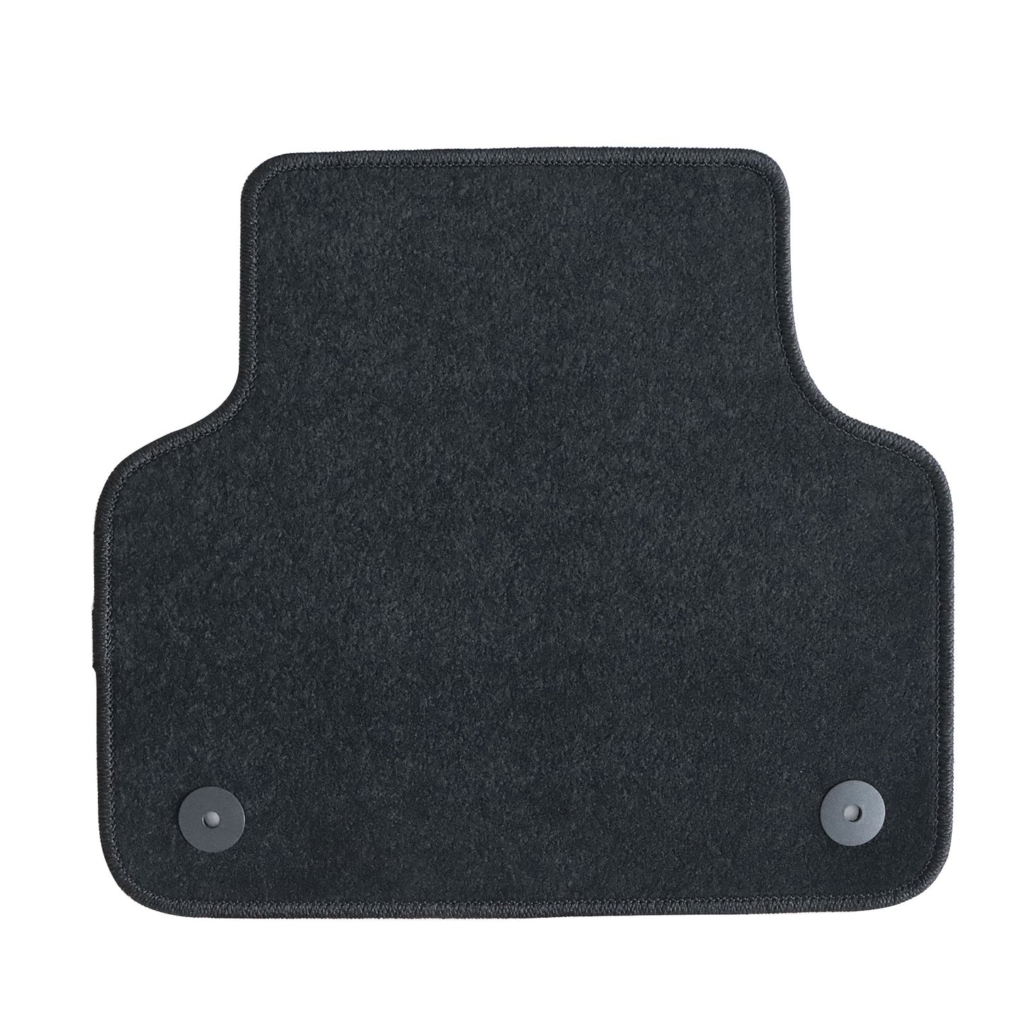 New For 2015-2025 Audi Q7 Front & Rear Velour Floor Mats Carpet Black 4PCS