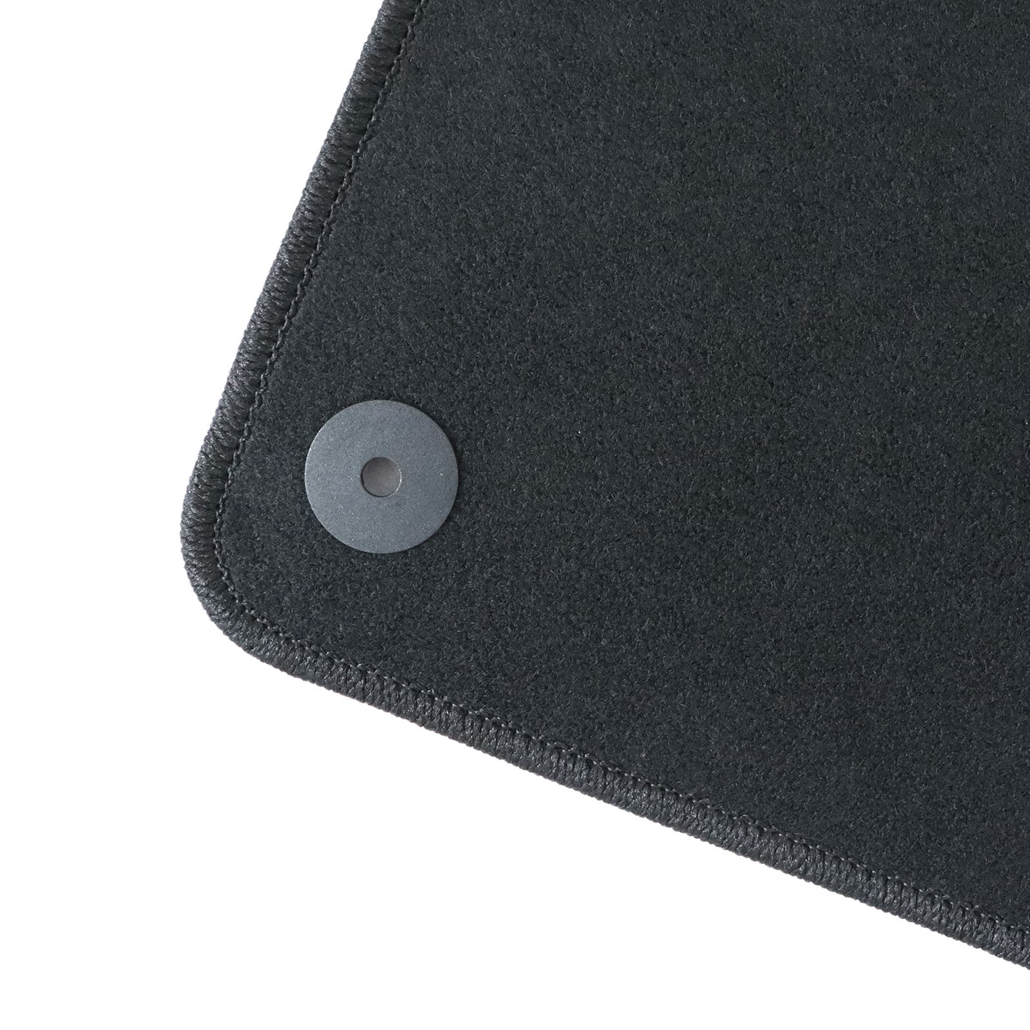 New For 2015-2025 Audi Q7 Front & Rear Velour Floor Mats Carpet Black 4PCS