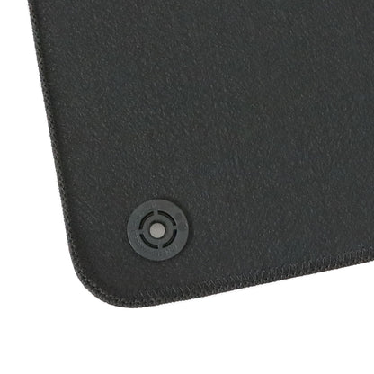 New For 2015-2025 Audi Q7 Front & Rear Velour Floor Mats Carpet Black 4PCS