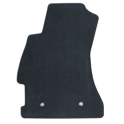 For 2008-2014 Subaru Impreza Front & Rear Velour Floor Mats Carpet Black 4PCS