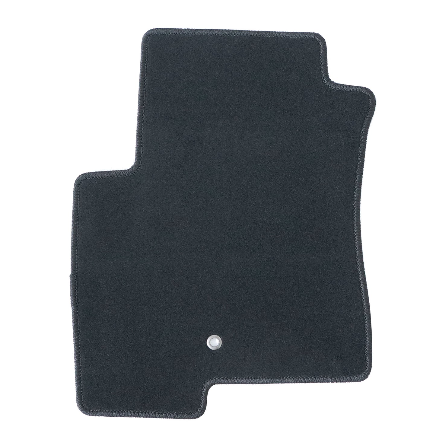 New For 2007-2016 Jeep Compass Front & Rear Velour Floor Mats Carpet Black 4PCS