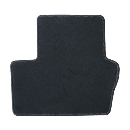 New For 2007-2016 Jeep Compass Front & Rear Velour Floor Mats Carpet Black 4PCS