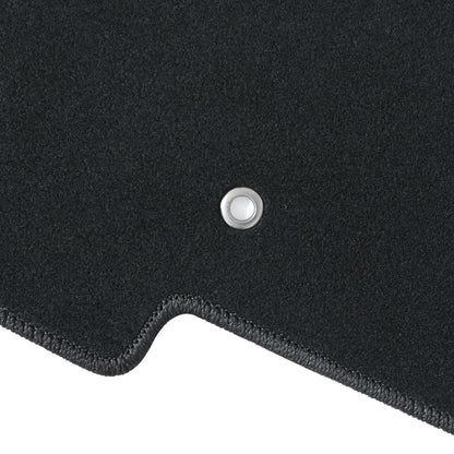 New For 2007-2016 Jeep Compass Front & Rear Velour Floor Mats Carpet Black 4PCS