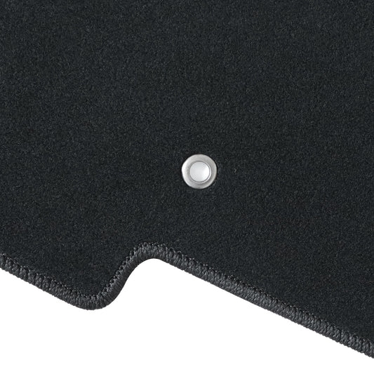 New For 2007-2016 Jeep Compass Front & Rear Velour Floor Mats Carpet Black 4PCS