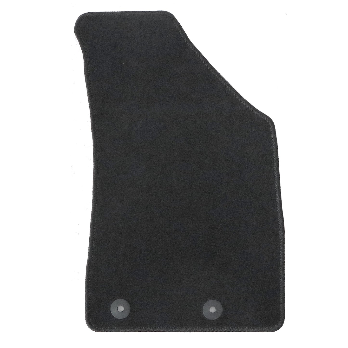 New For 2016-2024 Jeep Compass Front & Rear Velour Floor Mats Carpet Black 4PCS