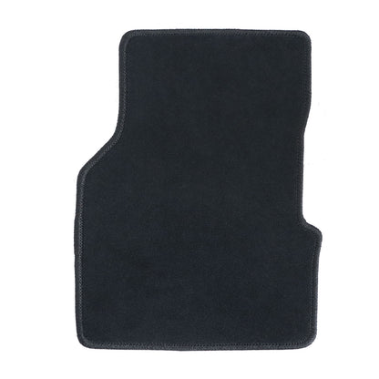 New For 2016-2024 Jeep Compass Front & Rear Velour Floor Mats Carpet Black 4PCS