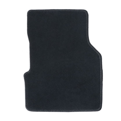 New For 2016-2024 Jeep Compass Front & Rear Velour Floor Mats Carpet Black 4PCS