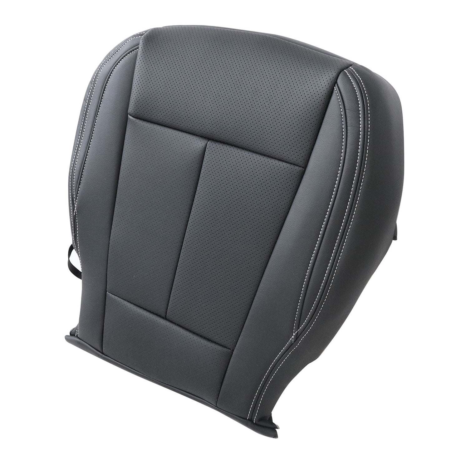 For 2015-2021 Ford F-150 Super Crew Cab Passenger Bottom Seat Cover Black New
