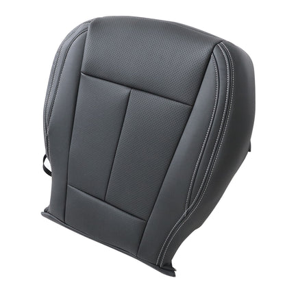 For 2015-2021 Ford F-150 Super Crew Cab Passenger Bottom Seat Cover Black New