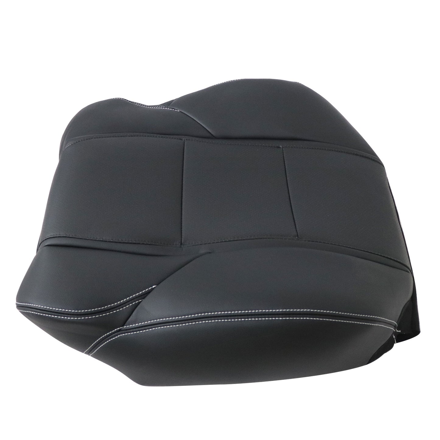 2009-2014 Fit For Acura TL Driver Lean Back Replacement Leather Seat Cover Black