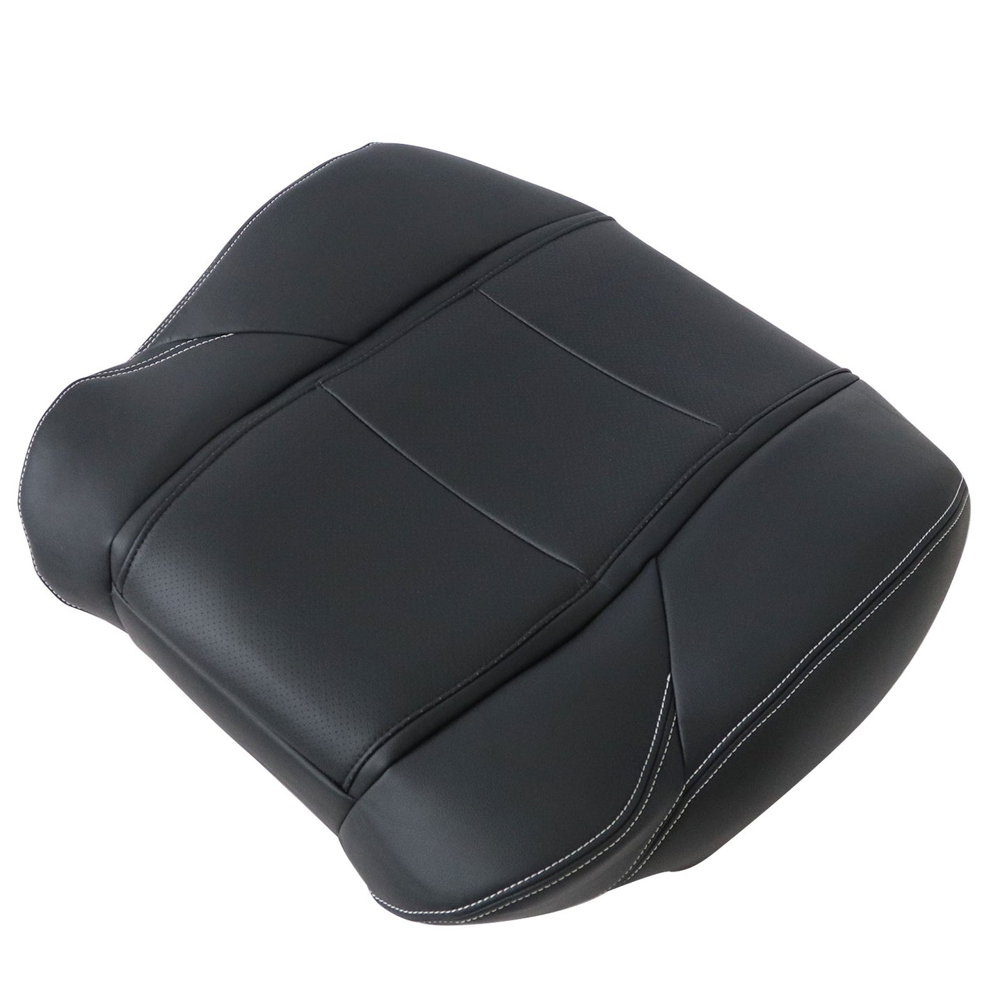 2009-2014 Fit For Acura TL Driver Lean Back Replacement Leather Seat Cover Black