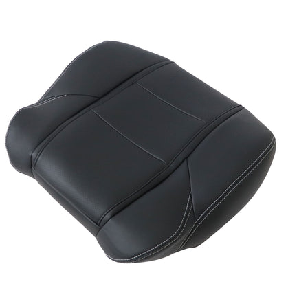 2009-2014 Fit For Acura TL Driver Lean Back Replacement Leather Seat Cover Black