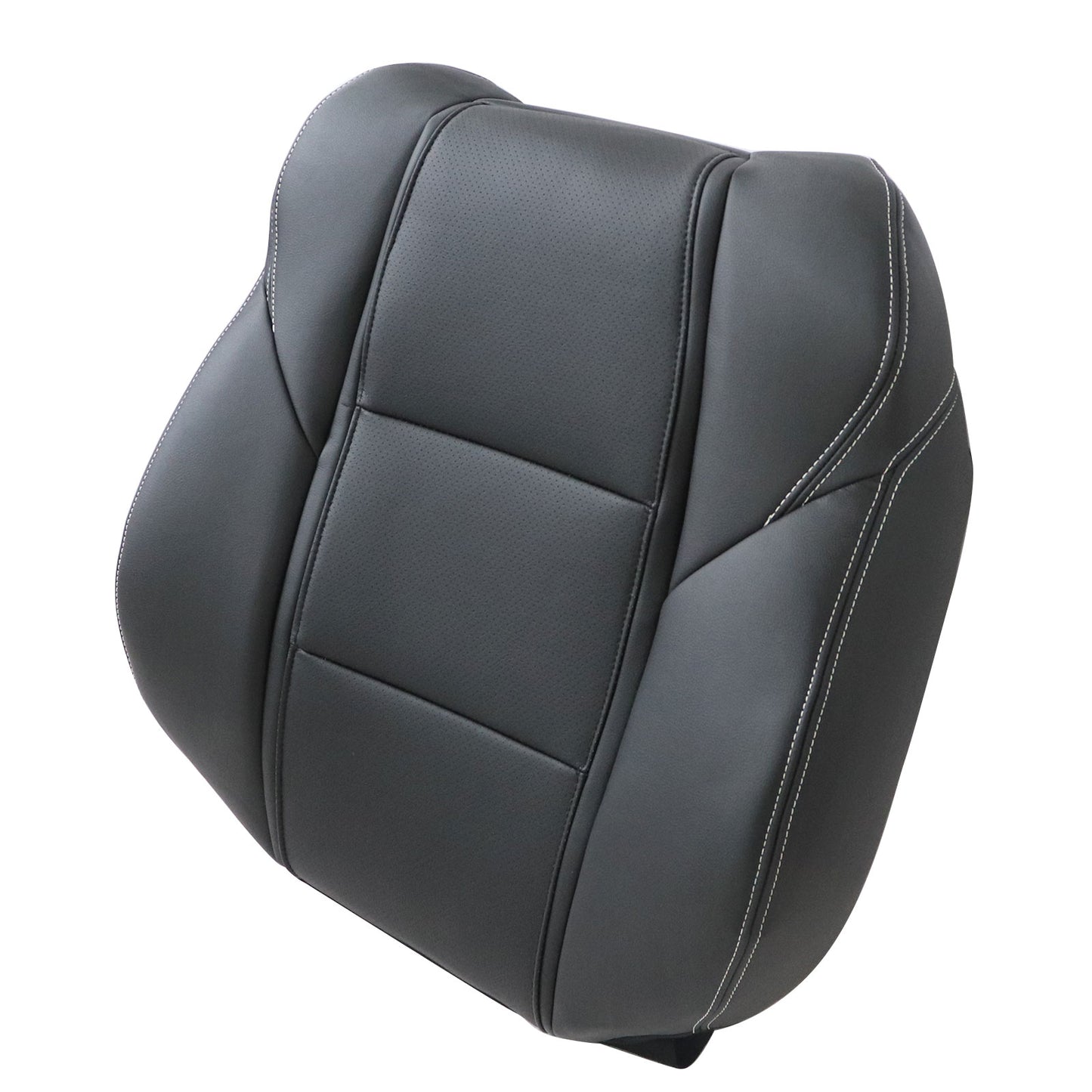 2009-2014 Fit For Acura TL Driver Lean Back Replacement Leather Seat Cover Black