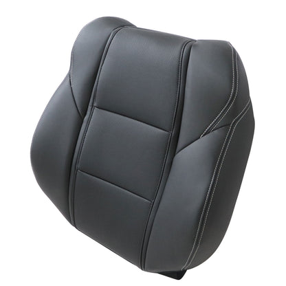 2009-2014 Fit For Acura TL Driver Lean Back Replacement Leather Seat Cover Black