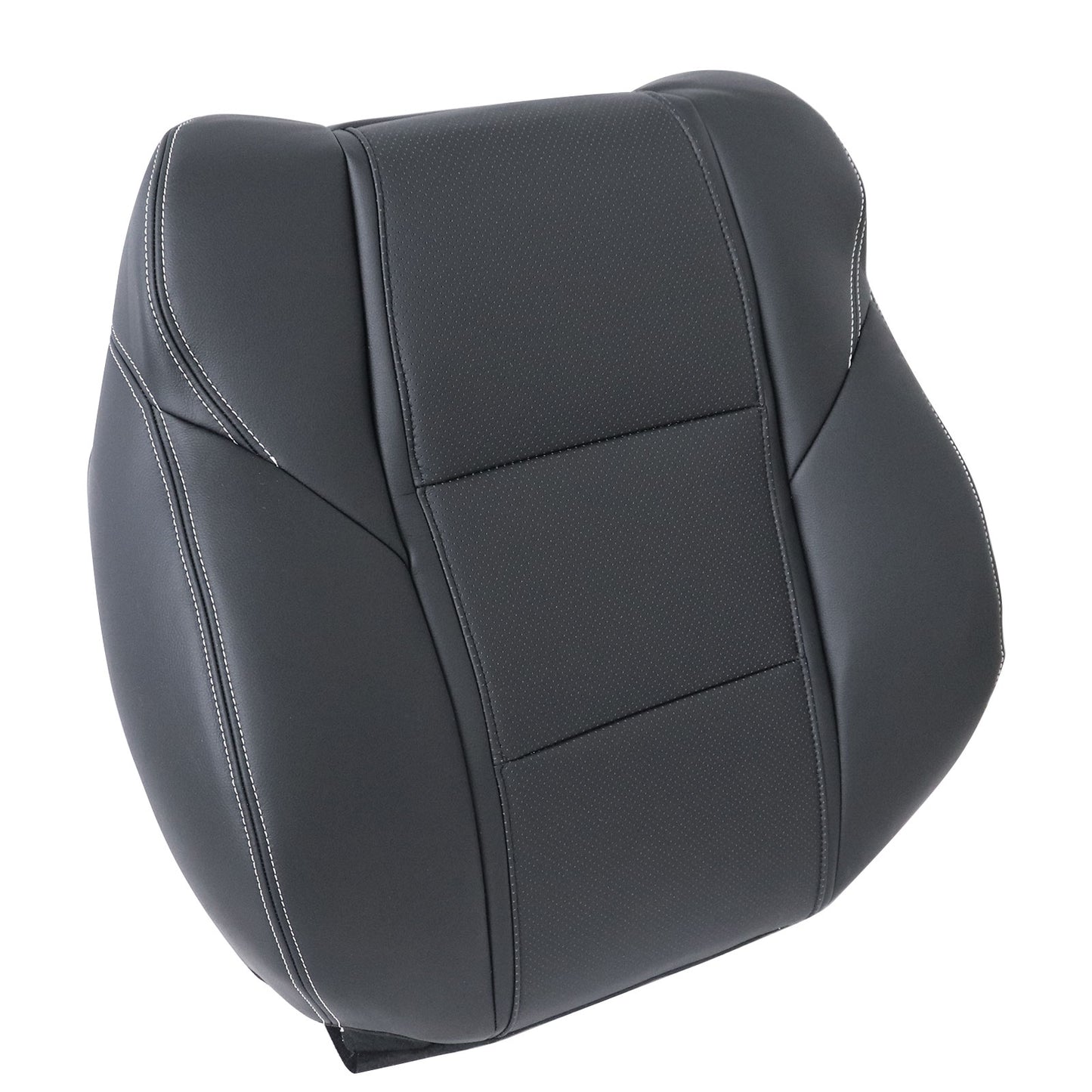 2009-2014 Fit For Acura TL Driver Lean Back Replacement Leather Seat Cover Black