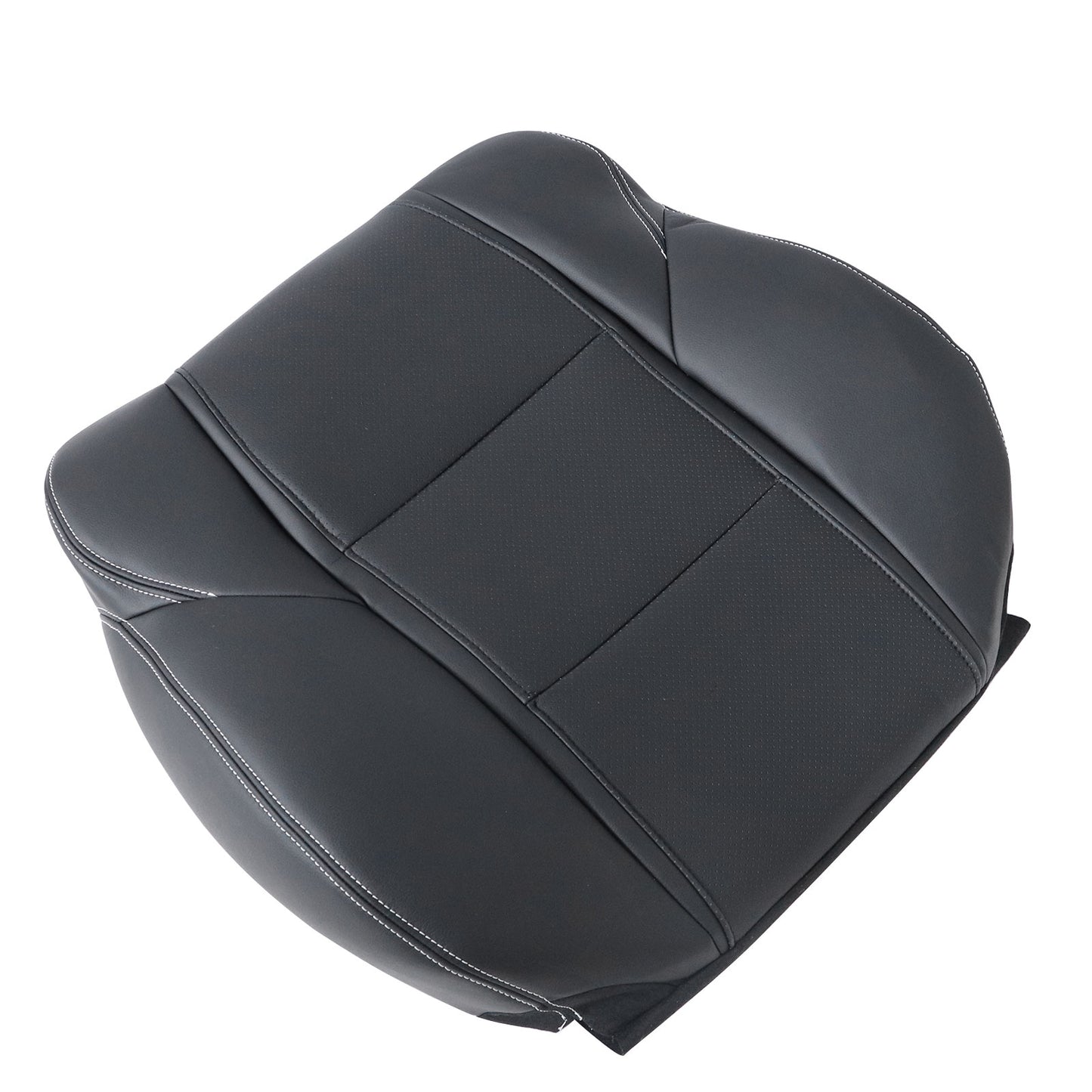 2009-2014 Fit For Acura TL Driver Lean Back Replacement Leather Seat Cover Black