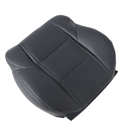 2009-2014 Fit For Acura TL Driver Lean Back Replacement Leather Seat Cover Black