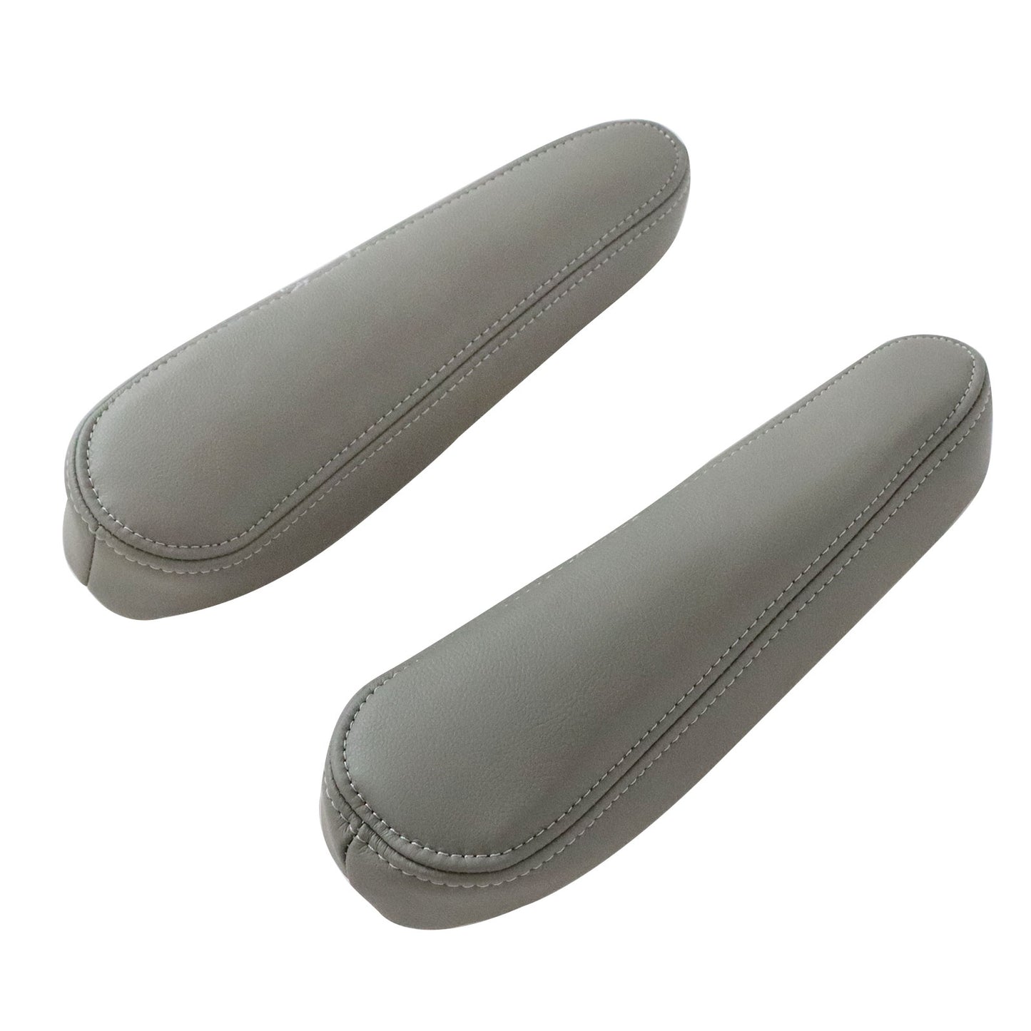 2004-2010 Fits infiniti QX56 Front Seat Left Right Arm Rest Pair Leather Gray