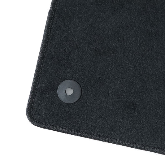 New For 2015-2020 Jeep Renegade Front & Rear Velour Floor Mats Carpet Black 4PCS