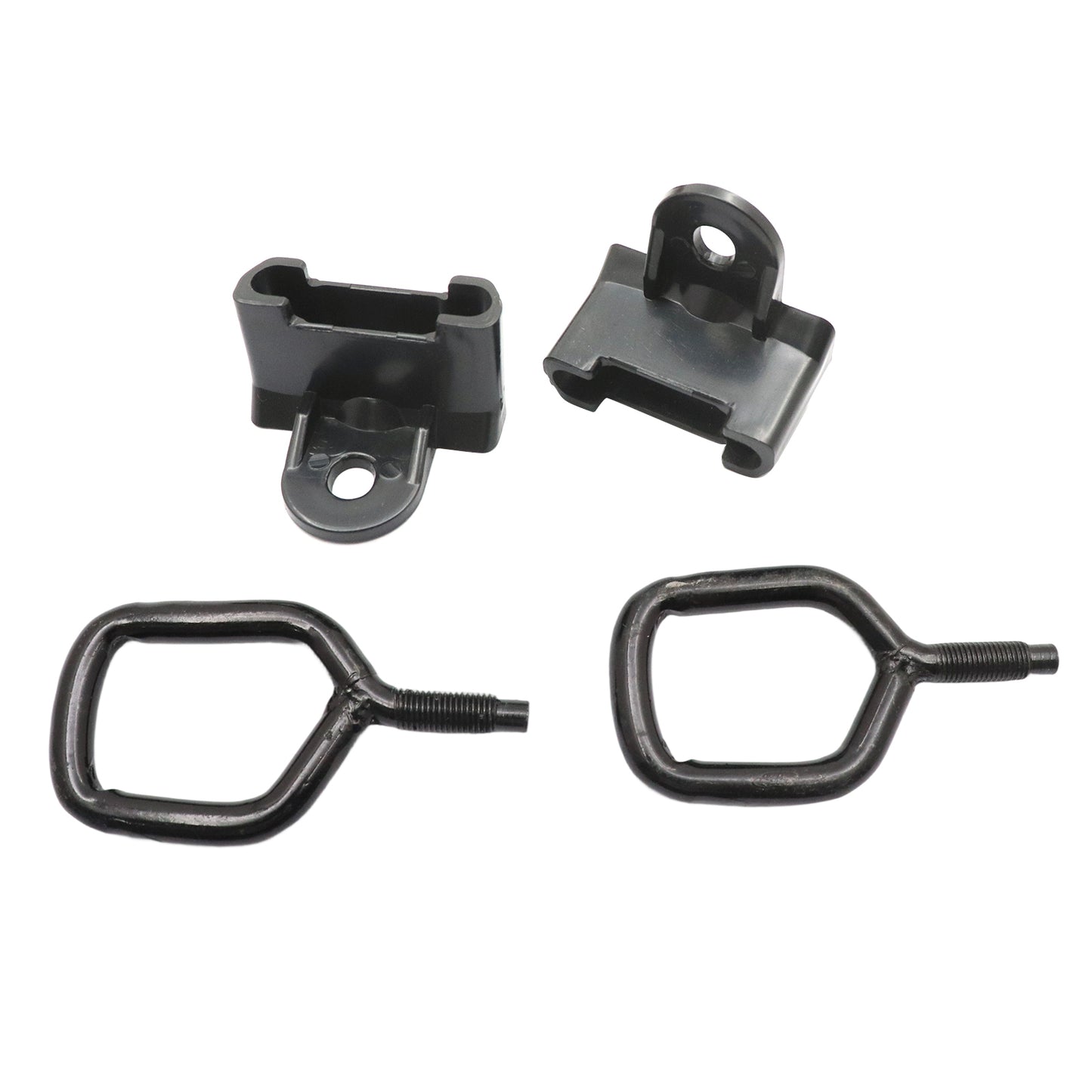 FOR NISSAN 370Z INFINITI Q50 Q60 QX50 HOOD LOCK HOOK STRIKER W/ COVER PAIR