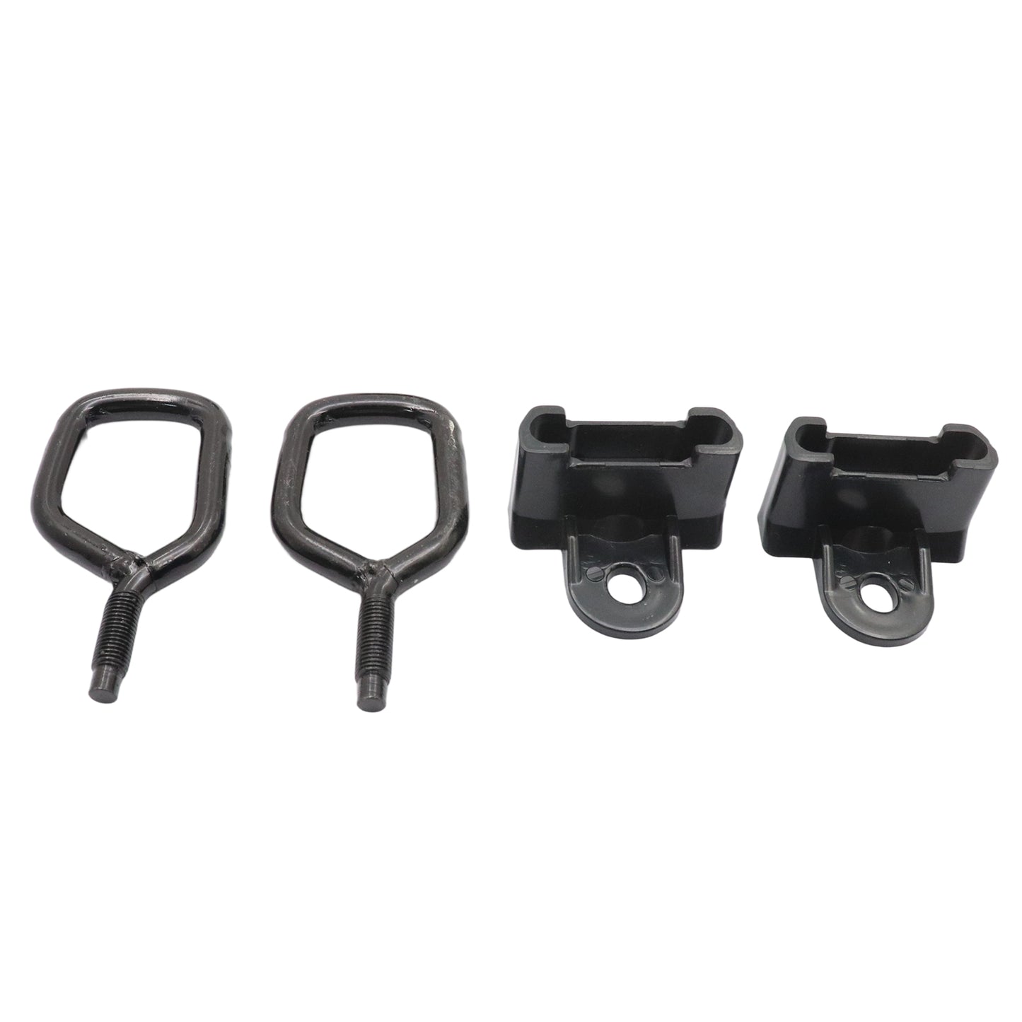 FOR NISSAN 370Z INFINITI Q50 Q60 QX50 HOOD LOCK HOOK STRIKER W/ COVER PAIR