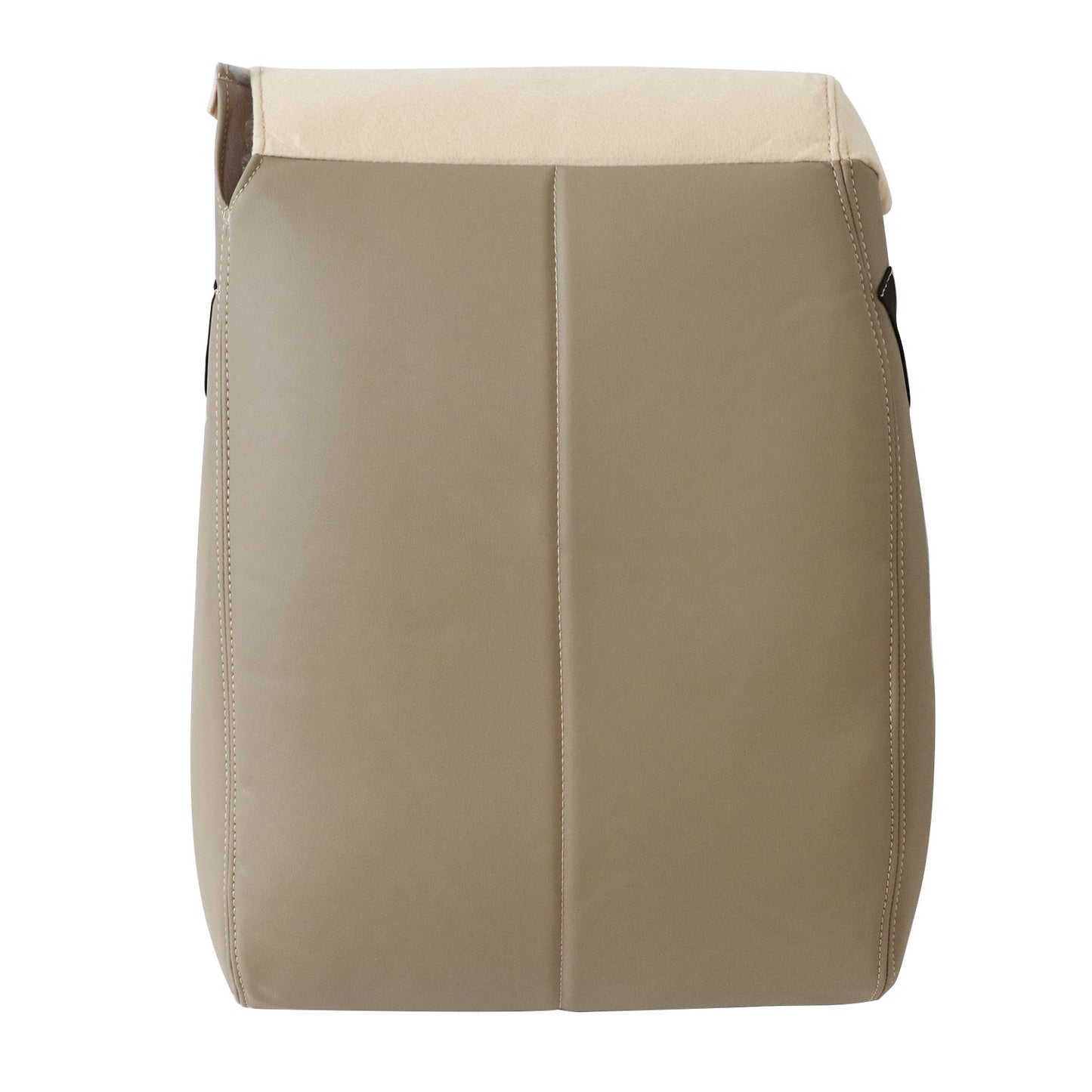 For 1999-2010 Ford F-250 F-350 Front Middle Bottom & Top Leather Seat Cover Tan