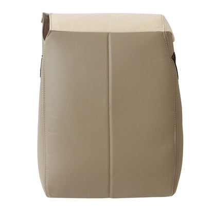 For 1999-2010 Ford F-250 F-350 Front Middle Bottom & Top Leather Seat Cover Tan