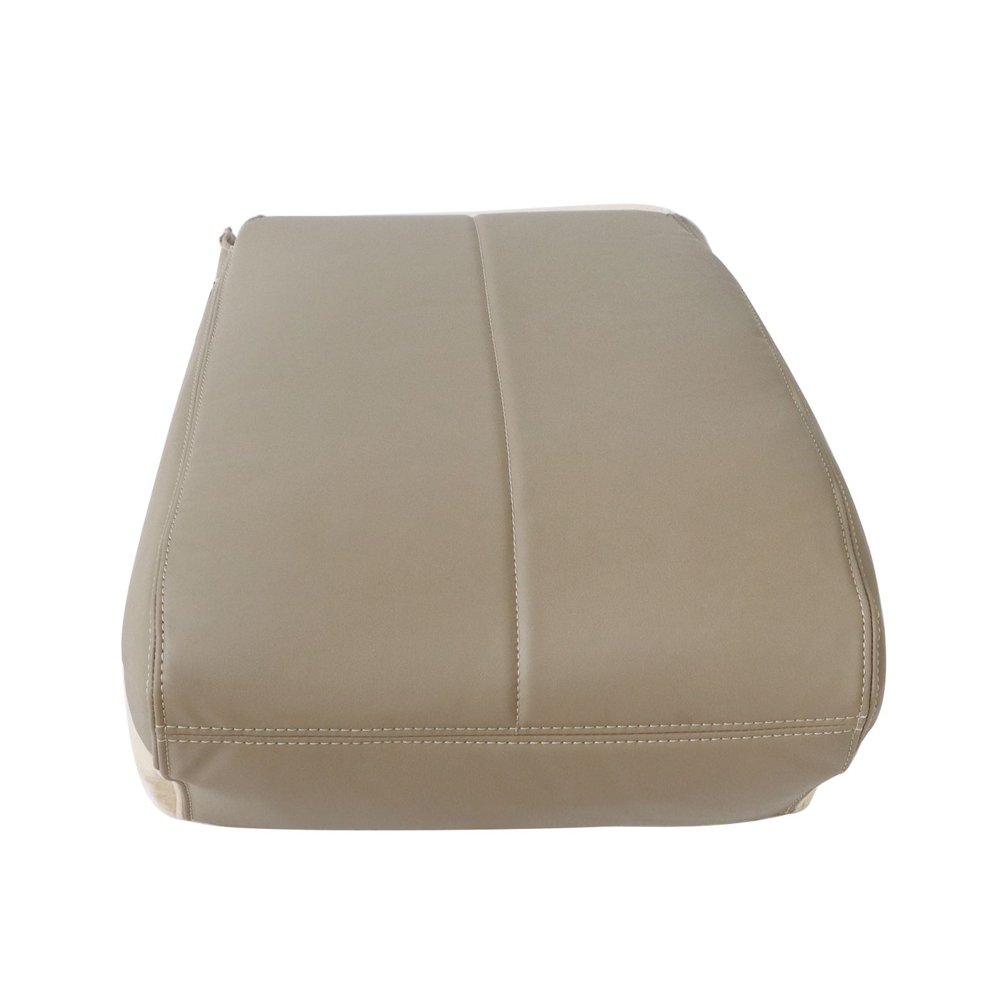 For 1999-2010 Ford F-250 F-350 Front Middle Bottom & Top Leather Seat Cover Tan