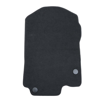 For Mercedes-Benz GLE-Class 2020-2025 Front & Rear Floor Mats Carpet Velour Blk