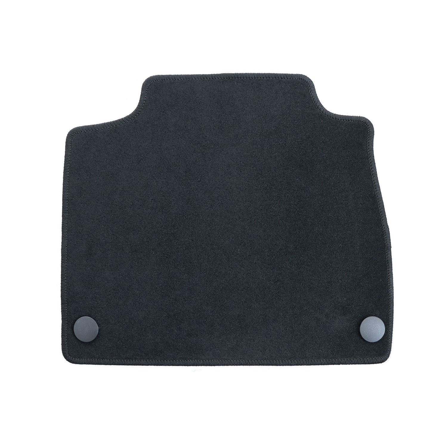 For Mercedes-Benz GLE-Class 2020-2025 Front & Rear Floor Mats Carpet Velour Blk