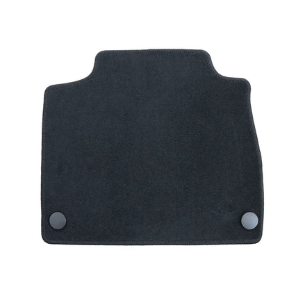 For Mercedes-Benz GLE-Class 2020-2025 Front & Rear Floor Mats Carpet Velour Blk