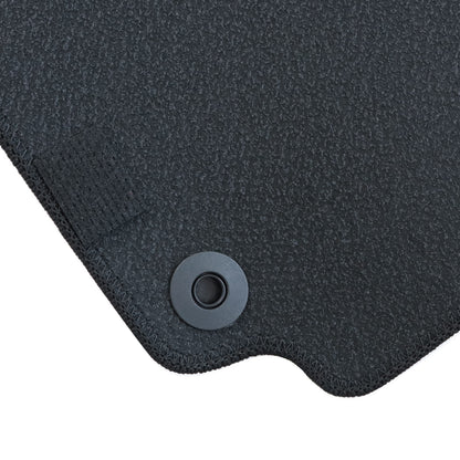 For Mercedes-Benz GLE-Class 2020-2025 Front & Rear Floor Mats Carpet Velour Blk