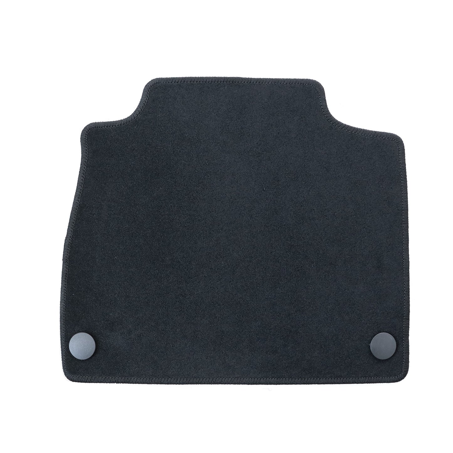 For Mercedes-Benz GLE-Class 2020-2025 Front & Rear Floor Mats Carpet Velour Blk