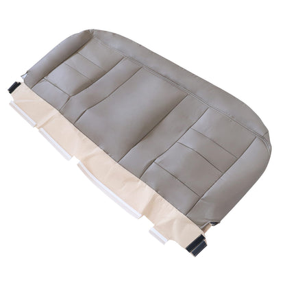 For 2002-2007 Ford F250 F350 Lariat XLT Rear Bench Bottom Leather Seat Cover Tan