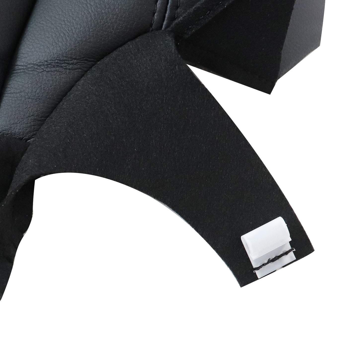 For 2012 2013 2014 2015 Honda Civic Sedan Driver Bottom Leather Seat Cover Black