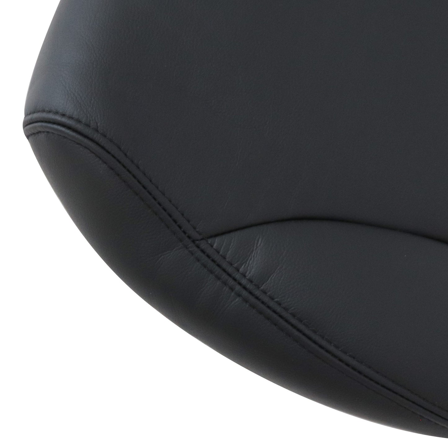 For 2012 2013 2014 2015 Honda Civic Sedan Driver Bottom Leather Seat Cover Black