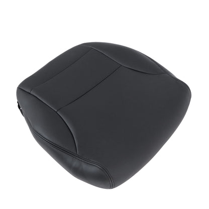 For 2012 2013 2014 2015 Honda Civic Sedan Driver Bottom Leather Seat Cover Black