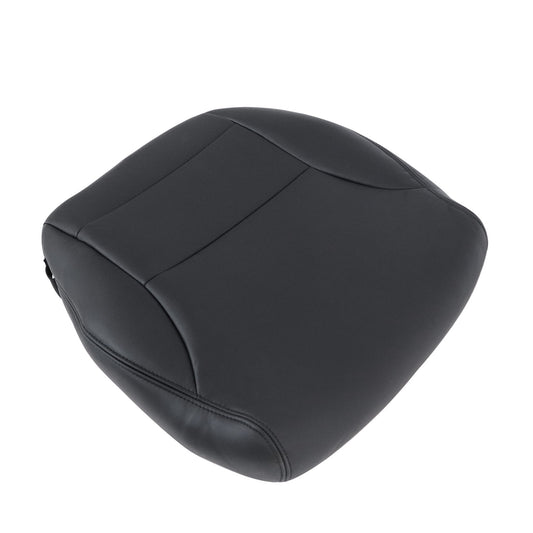 For 2012 2013 2014 2015 Honda Civic Sedan Driver Bottom Leather Seat Cover Black