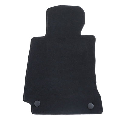 Fits 2007-2014 Mercedes Benz C Class W204 Front & Rear Floor Mats Carpet Velour