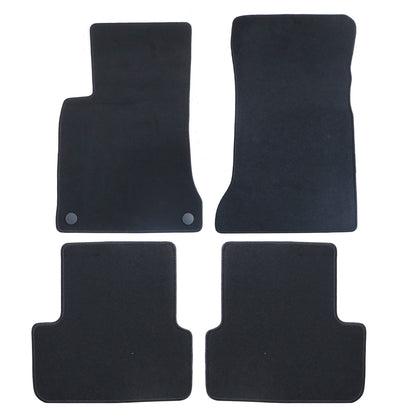 For 2014-2020 Mercedes-Benz GLA Class Front & 2nd Row Floor Mats Carpet Velour
