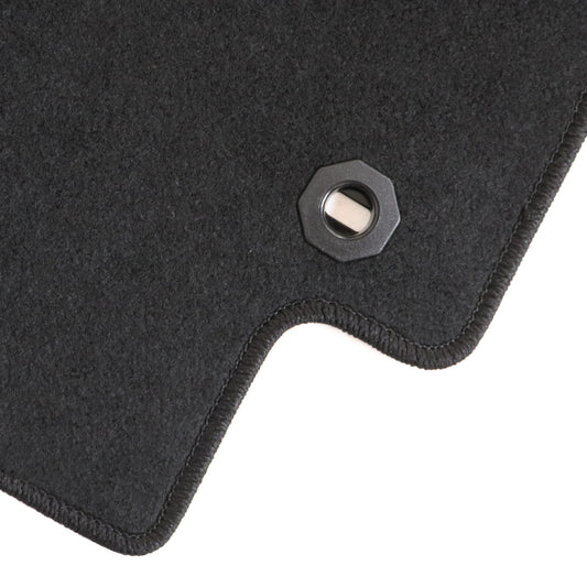 For 2020-2025?Toyota?Highlander Front & Rear Velour Floor Mats Carpet Black 3PCS