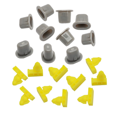 Fits Infiniti QX80 QX56 14-17 Wheel Well Opening Moulding Clips & Flare Grommets