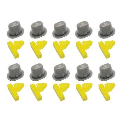 Fits Infiniti QX80 QX56 14-17 Wheel Well Opening Moulding Clips & Flare Grommets