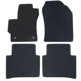 Fits 2020 2021 2022 2023 2024 2025 Toyota Corolla Floor Mats Carpet Velour Black