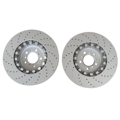 Fits For BMW F80 F87 F82 Pair Front 380mm Brake Disc Rotors Left+Right Side US