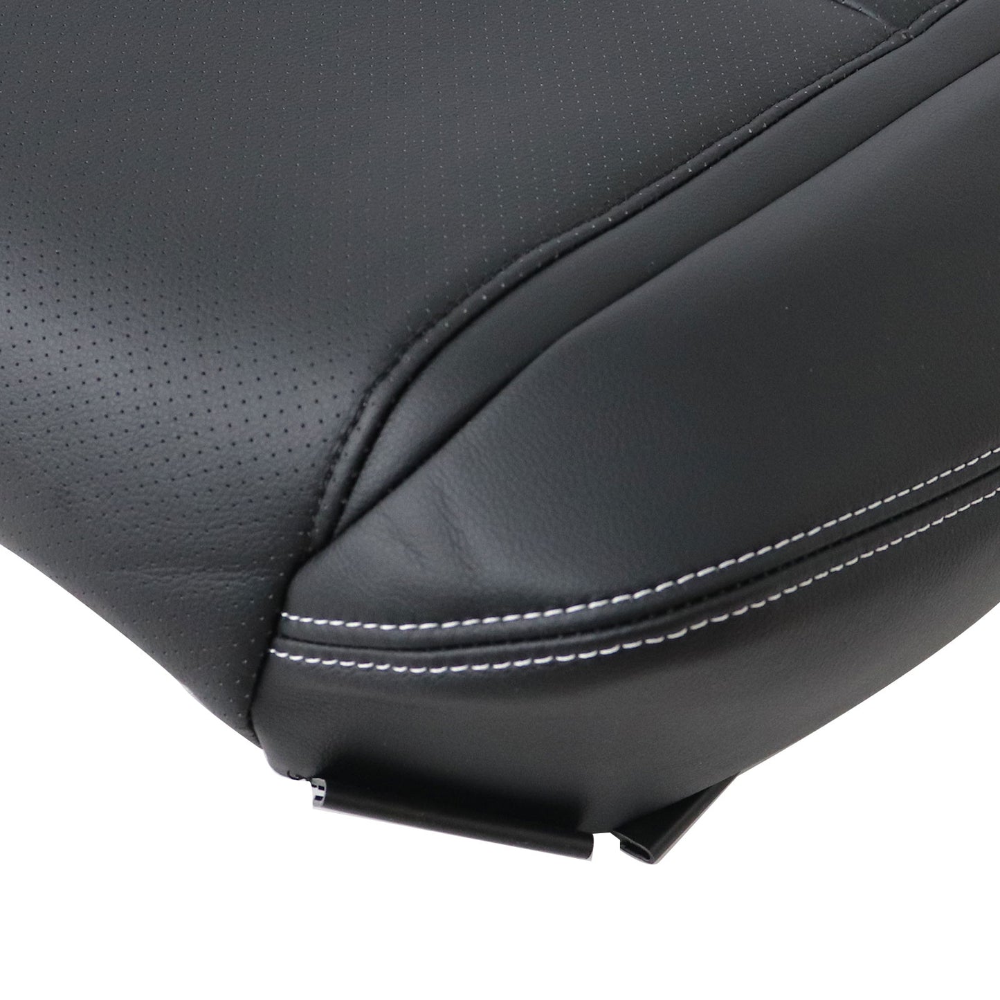 2009-2014 Fit For Acura TL Passenger Bottom Replacement Leather Seat Cover Black