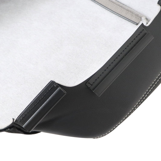 2009-2014 Fit For Acura TL Passenger Bottom Replacement Leather Seat Cover Black