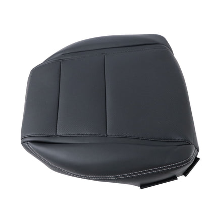 2009-2014 Fit For Acura TL Passenger Bottom Replacement Leather Seat Cover Black
